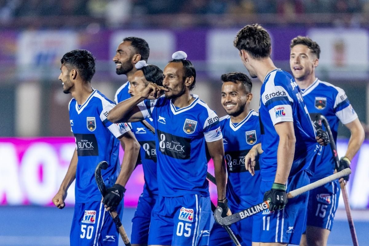 HIL 2024-25: Soorma Hockey Club Claim Narrow 2-1 Win Over Delhi SG Pipers