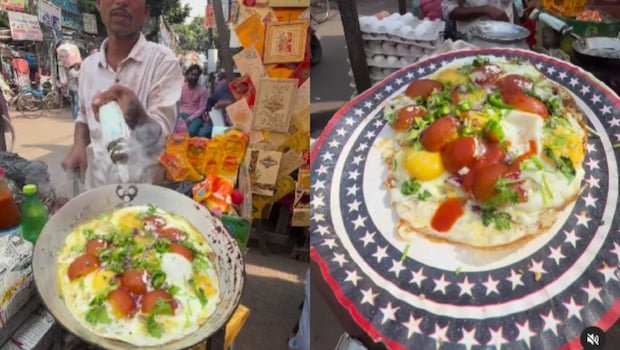 Watch: Viral Video Of Gulab Jamun Omelette Makes Foodies Cringe