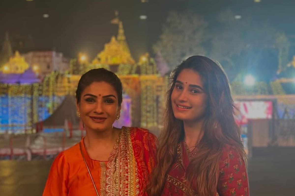 Rasha Thandani-Raveena Tandons Spiritual Holiday Diaries