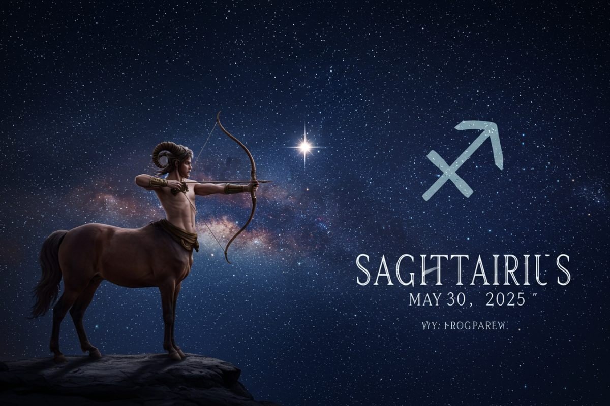 Sagittarius Horoscope Today, May 30th, 2025