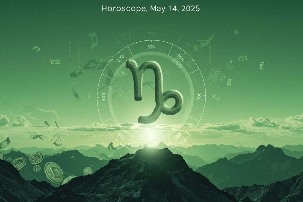 Capricorn Horoscope Today, May 14th, 2025