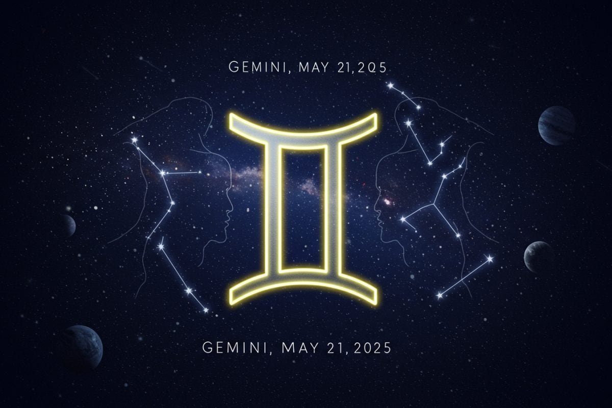 Gemini Horoscope Today, May 21st, 2025