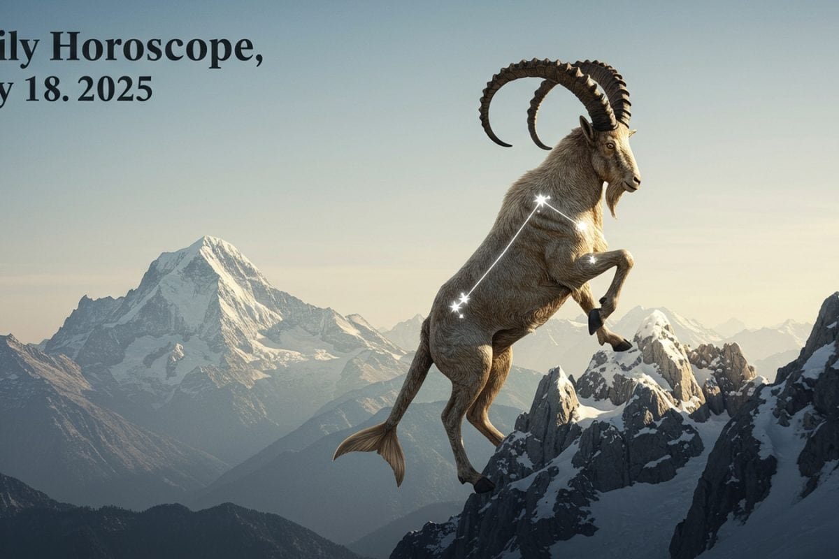 Capricorn Horoscope Today, May 18th, 2025