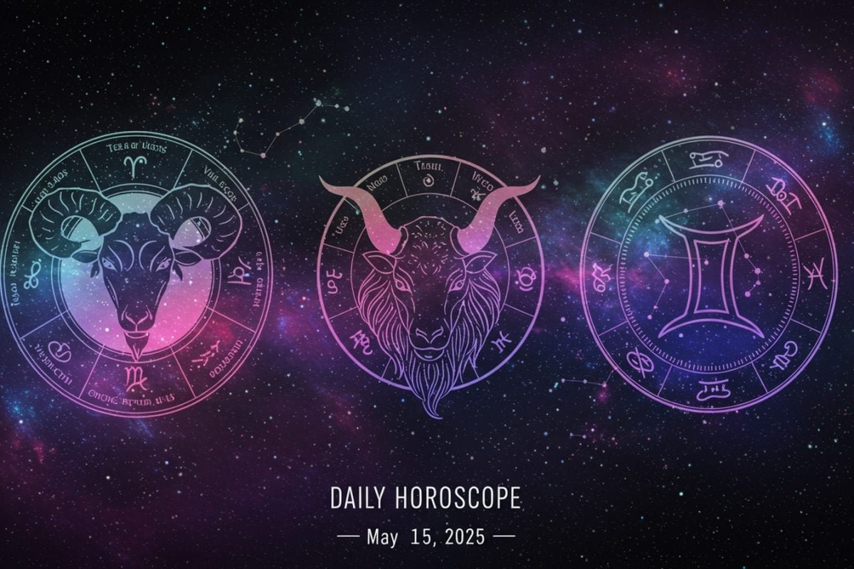 Horoscope Today, May 15, 2025: Aries, Taurus, And More — What’s In Store For You