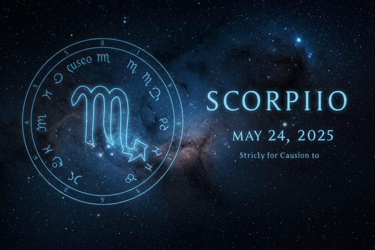 Scorpio Horoscope Today, May 24th, 2025