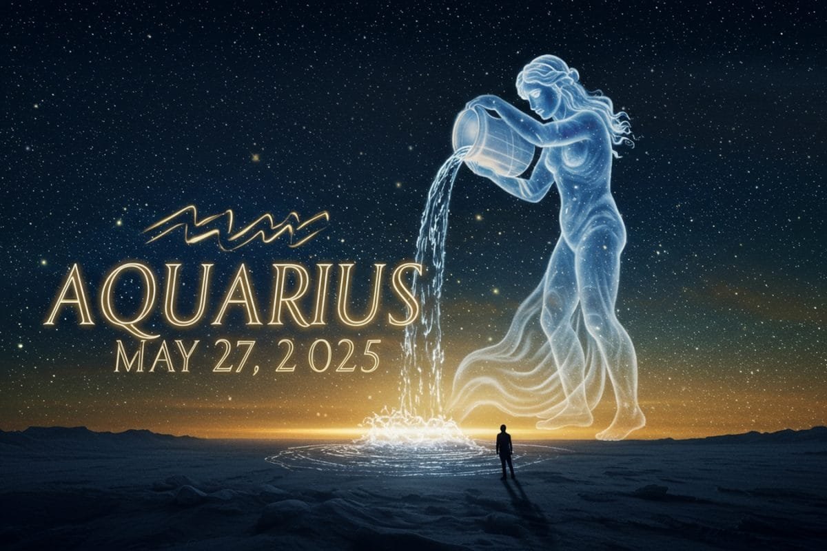 Aquarius Horoscope Today, May 27th, 2025