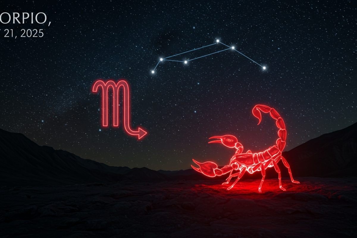 Scorpio Horoscope Today, May 21st, 2025