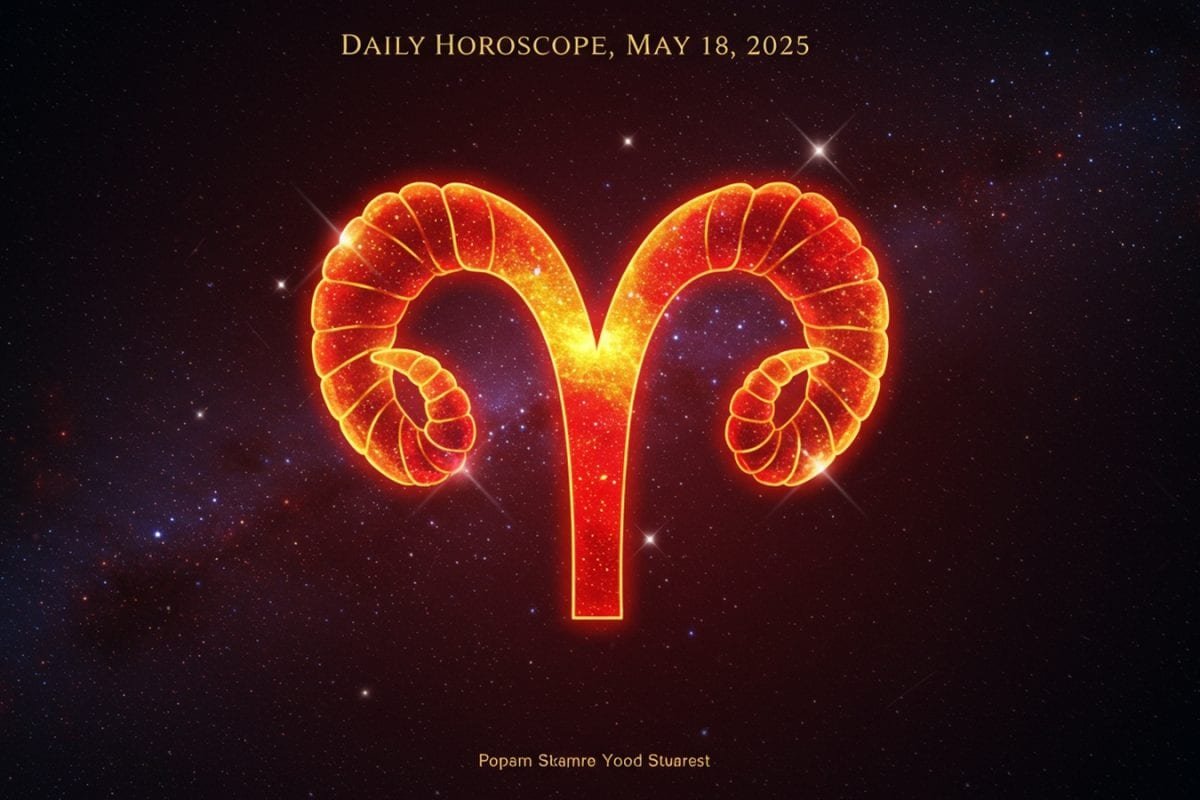 Aries Horoscope Today, May 18th, 2025