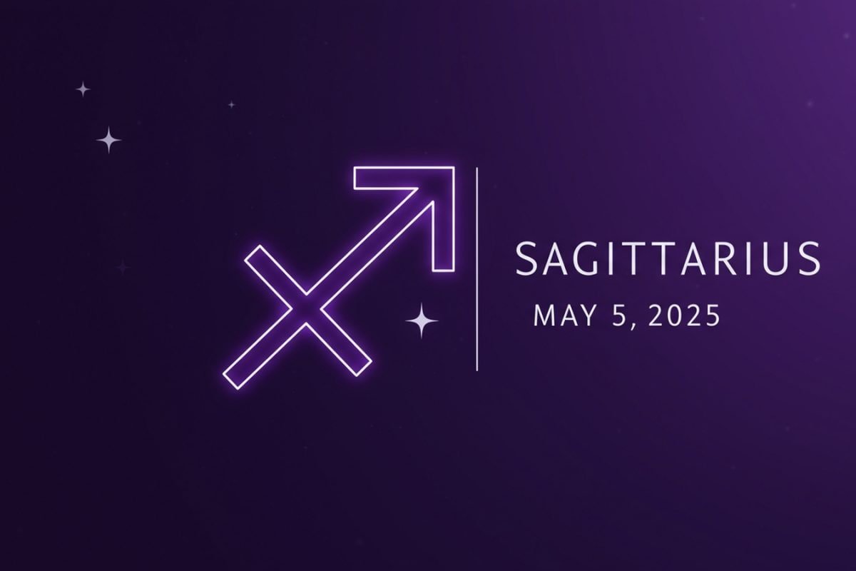 Sagittarius Horoscope Today, May 5th, 2025