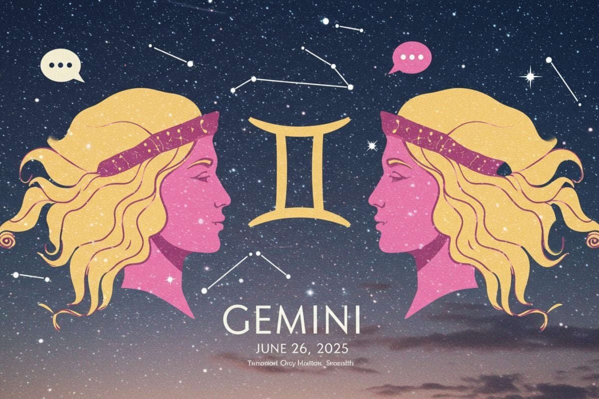 Gemini Horoscope Today, June 26th, 2025