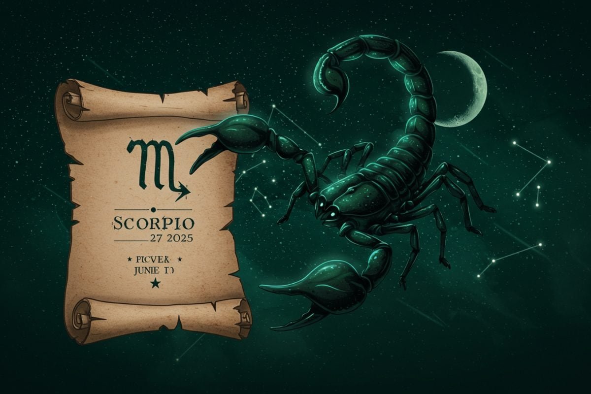 Scorpio Horoscope Today, June 27th, 2025