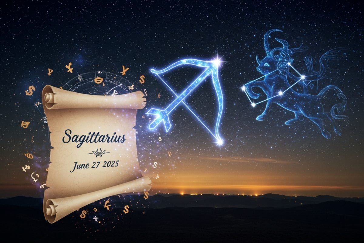 Sagittarius Horoscope Today, June 27th, 2025