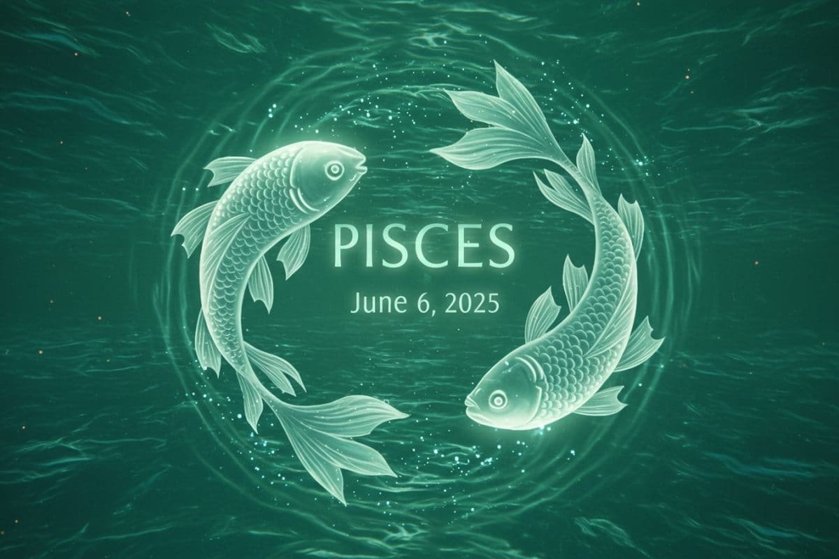 Pisces Horoscope Today, June 6th, 2025