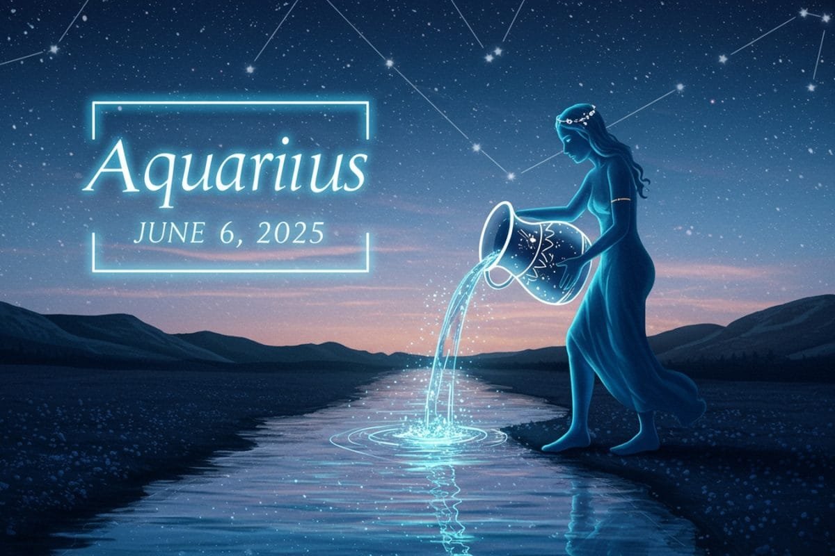 Aquarius Horoscope Today, June 6th, 2025