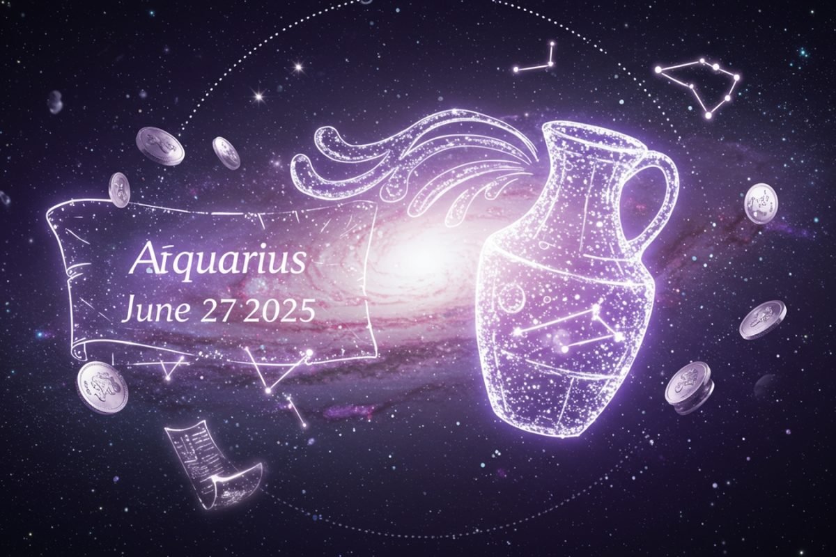 Aquarius Horoscope Today, June 27th, 2025