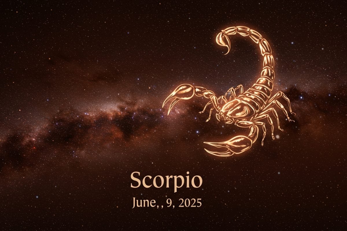 Scorpio Horoscope Today, June 9th, 2025