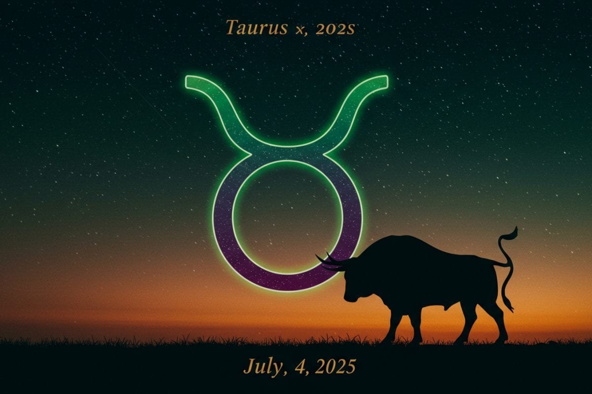 Taurus Horoscope Today, July 4th, 2025
