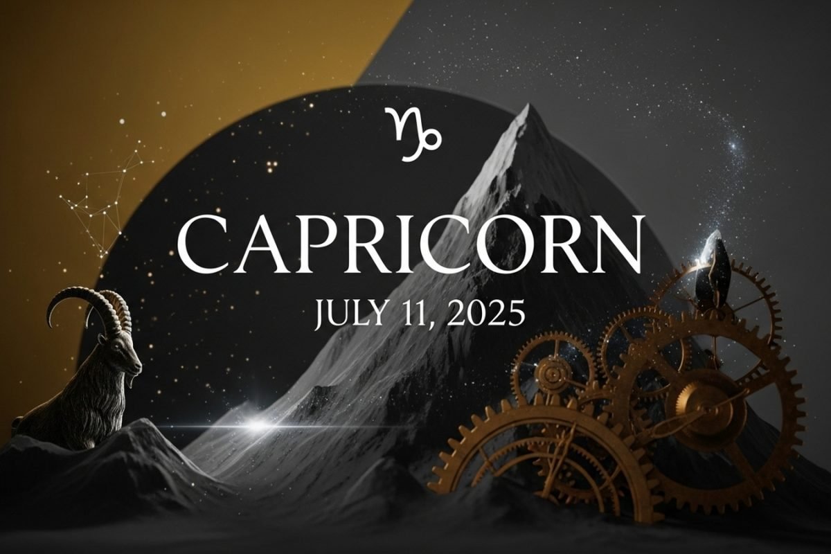 Capricorn Horoscope Today, July 11th, 2025
