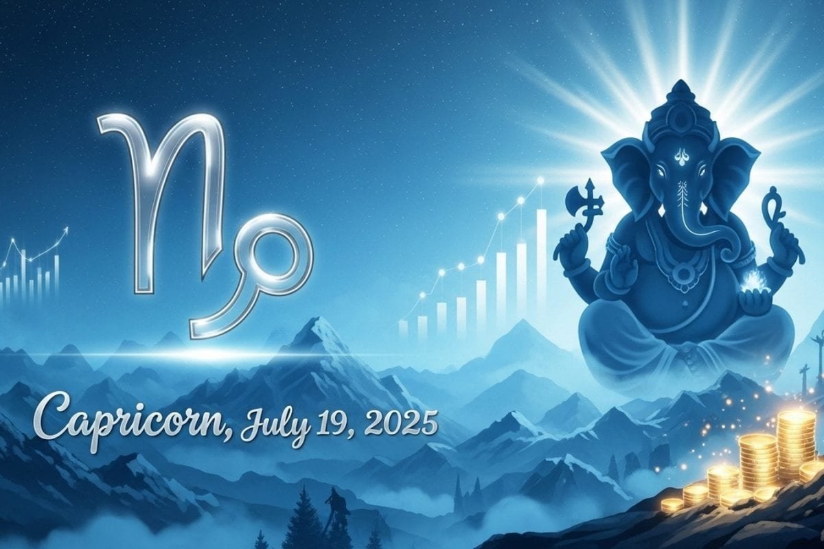Capricorn Horoscope Today, July 19, 2025