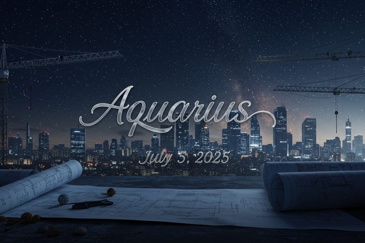 Aquarius Horoscope Today, July 5th, 2025