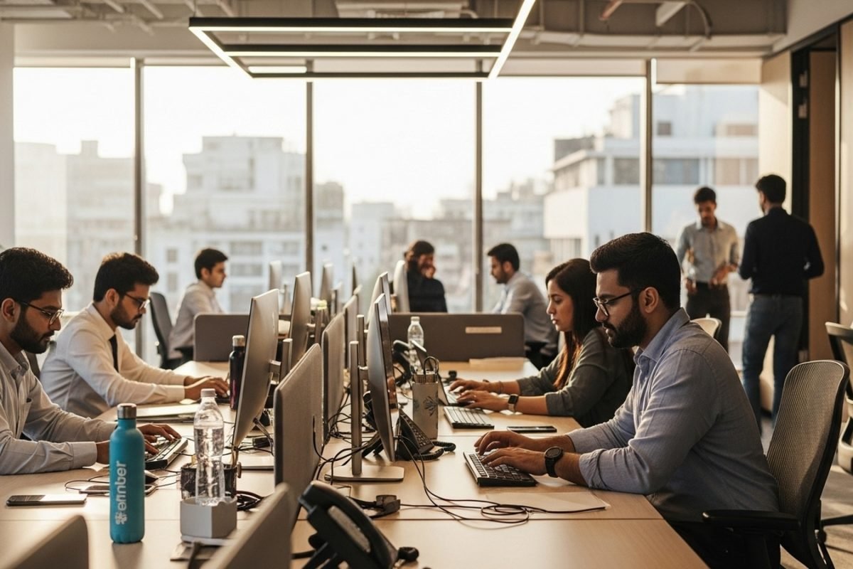 India Office Leasing Up 40% In H1 2025; Bengaluru, Pune Lead