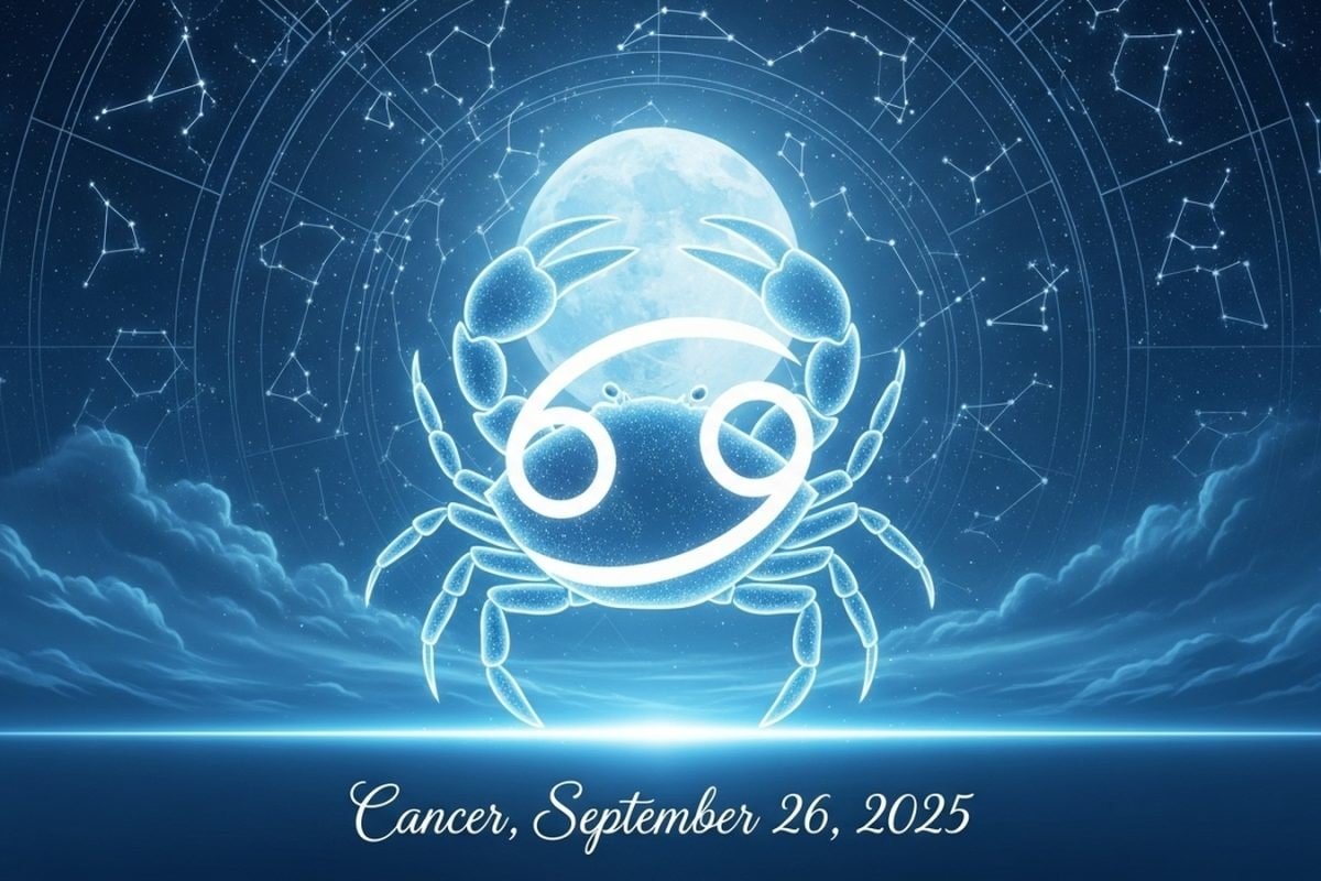 Cancer Horoscope Today, September 26, 2025