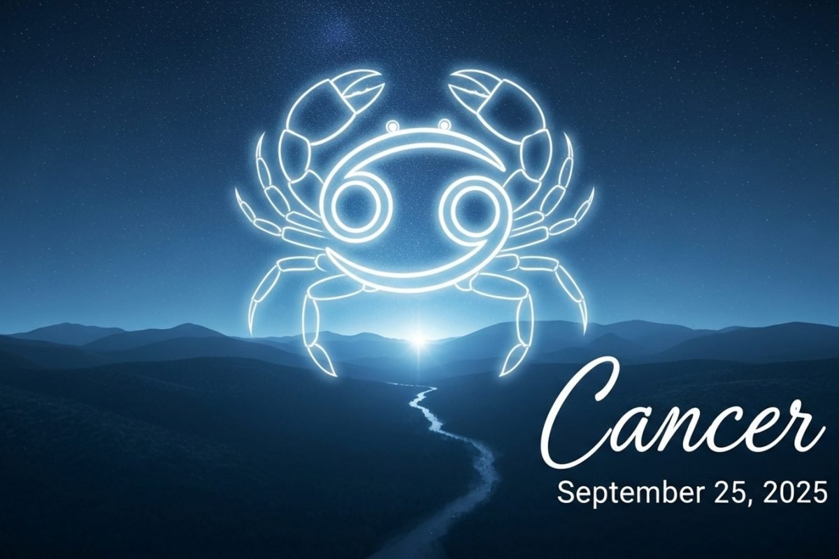 Cancer Horoscope Today, September 25, 2025