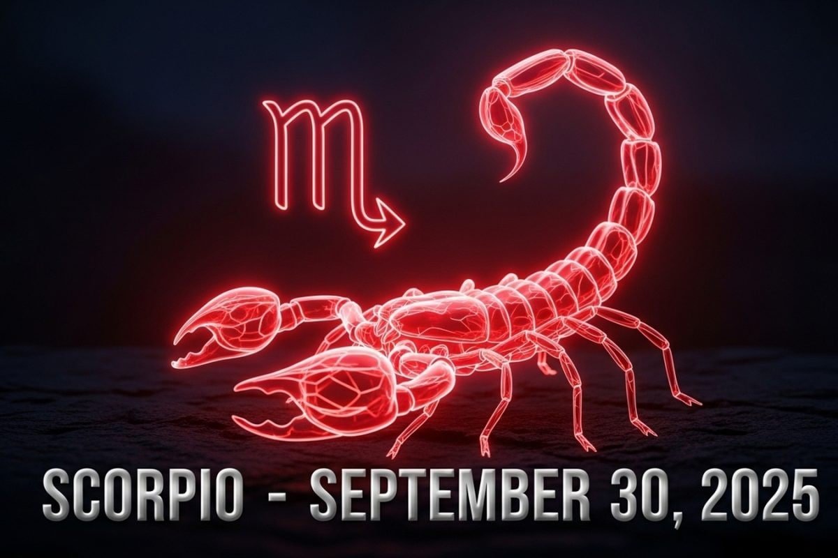 Scorpio Horoscope Today, September 30, 2025