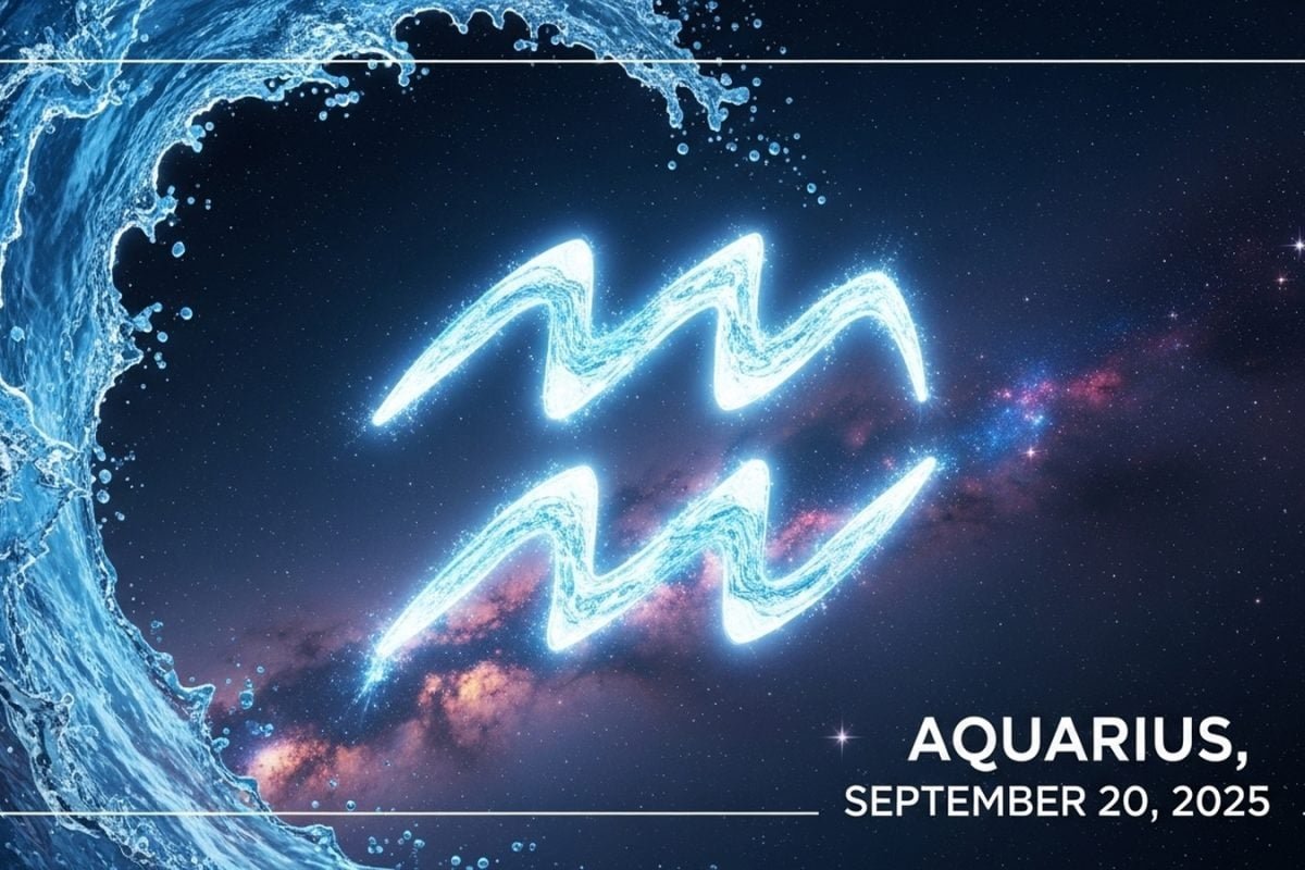 Aquarius Horoscope Today, September 20, 2025
