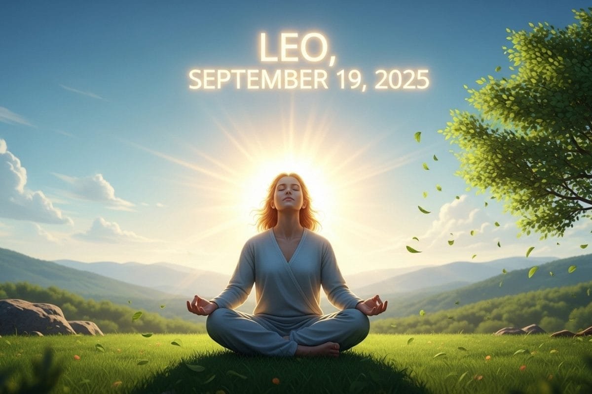 Leo Horoscope Today, September 19, 2025