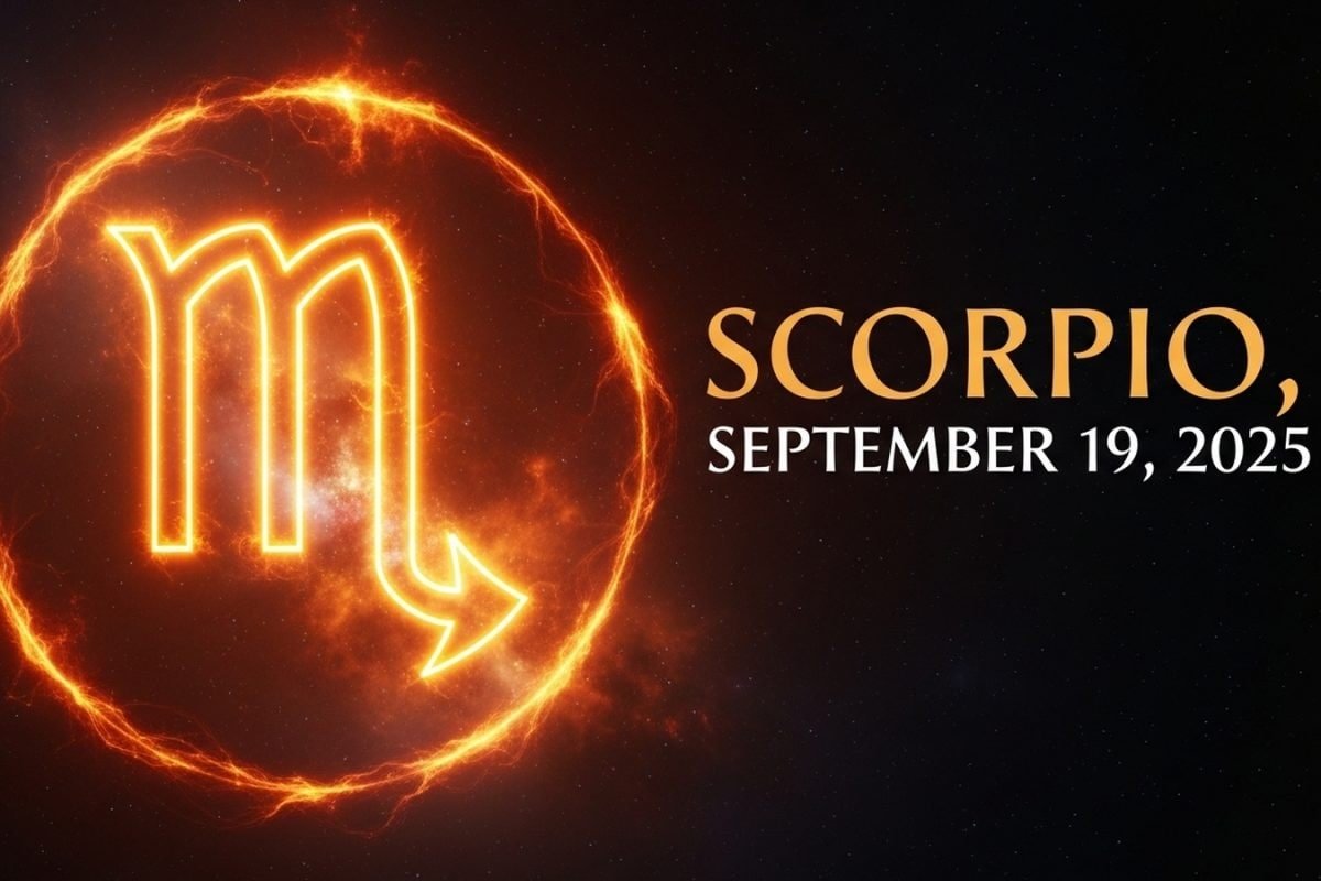Scorpio Horoscope Today, September 19, 2025