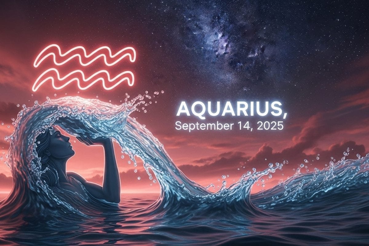 Aquarius Horoscope Today, September 14, 2025