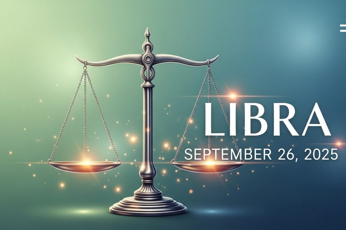 Libra Horoscope Today, September 26, 2025