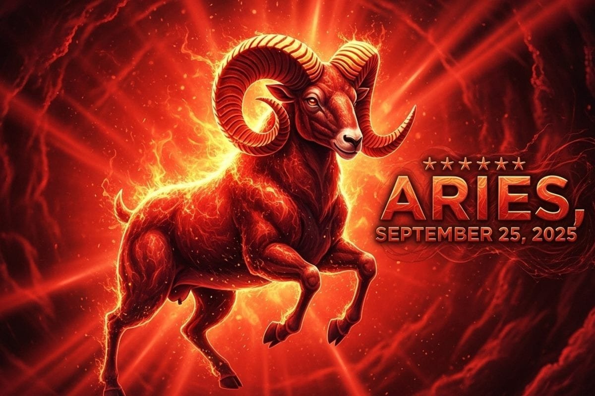 Aries Horoscope Today, September 25, 2025