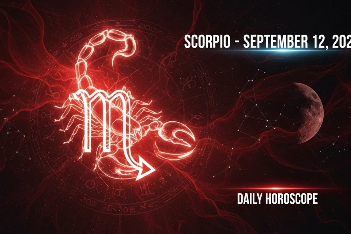 Scorpio Horoscope Today, September 12, 2025