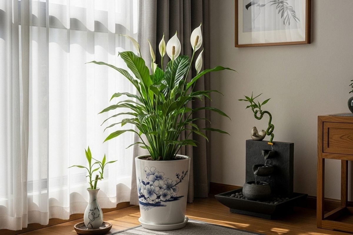 Best Places To Keep A Peace Lily At Home According To Feng Shui