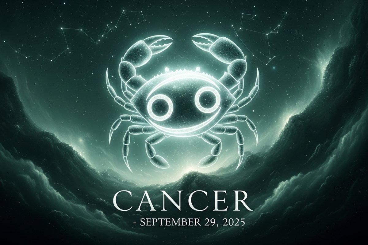 Cancer Horoscope Today, September 29, 2025