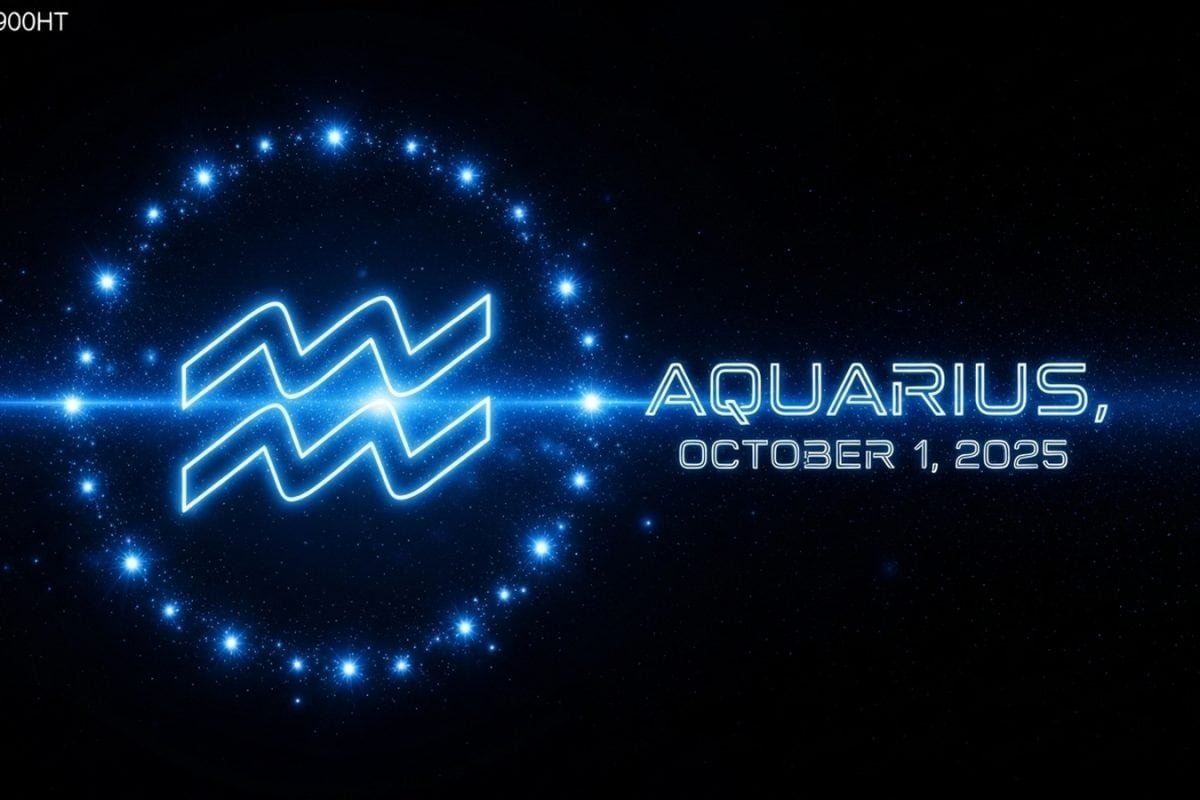 Aquarius Horoscope Today, October 1, 2025