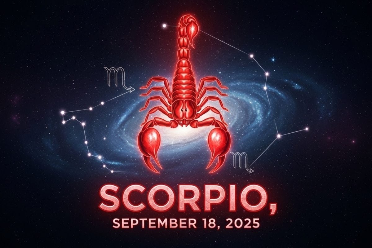 Scorpio Horoscope Today, September 18, 2025