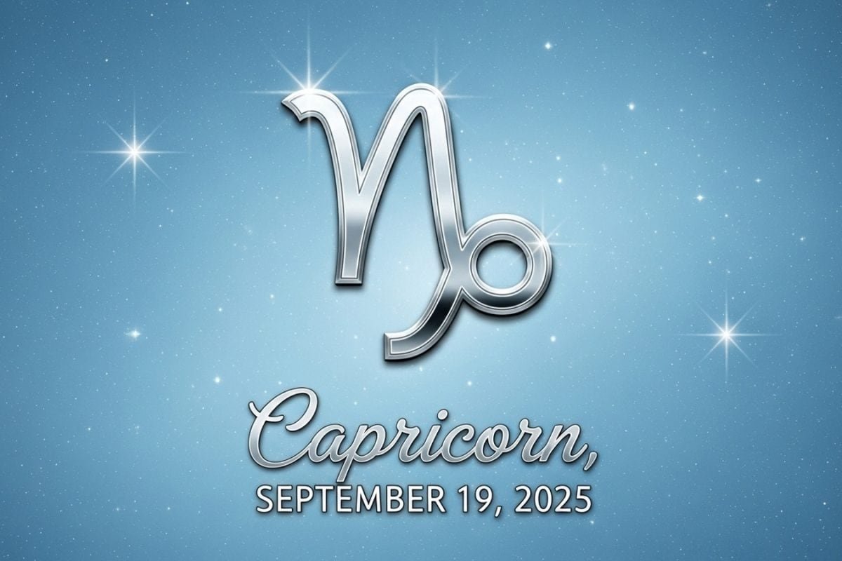 Capricorn Horoscope Today, September 19, 2025