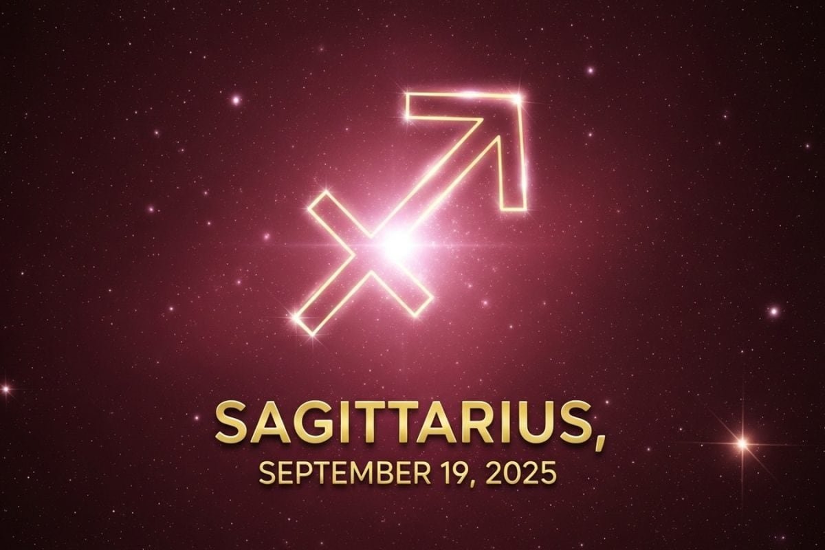 Sagittarius Horoscope Today, September 19, 2025