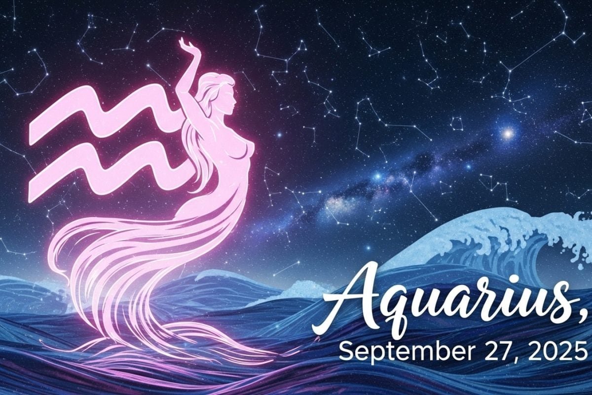 Aquarius Horoscope Today, September 27, 2025