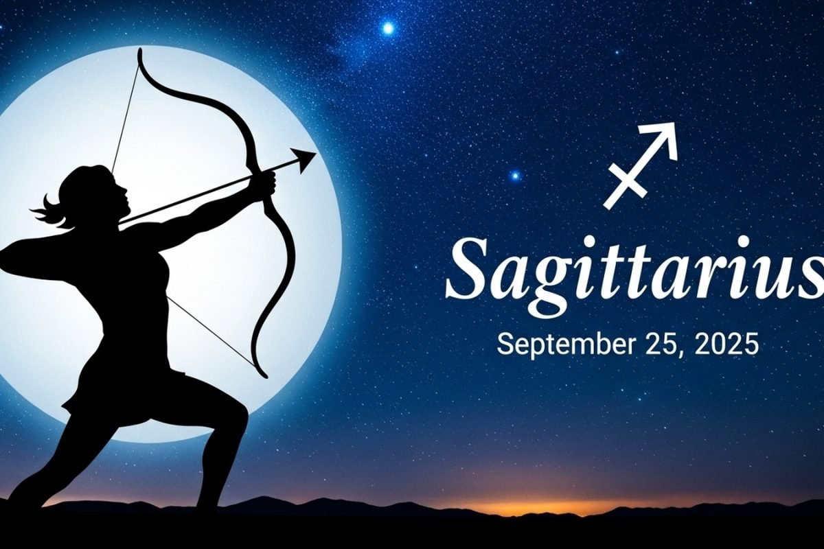 Sagittarius Horoscope Today, September 25, 2025