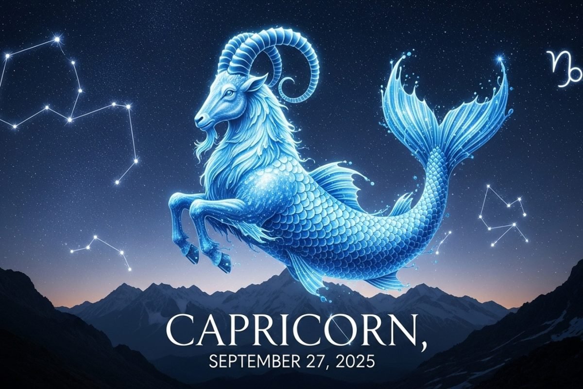 Capricorn Horoscope Today, September 27, 2025
