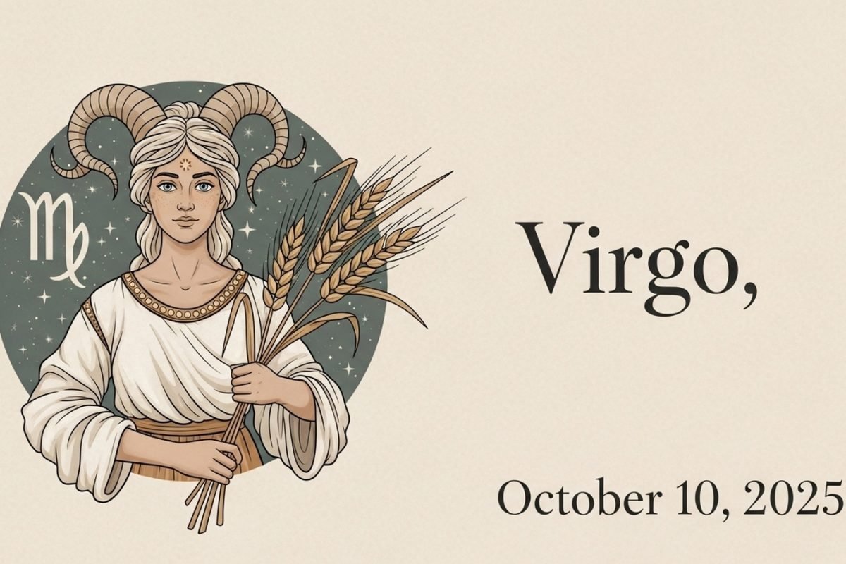 Virgo Horoscope Today, October 10, 2025