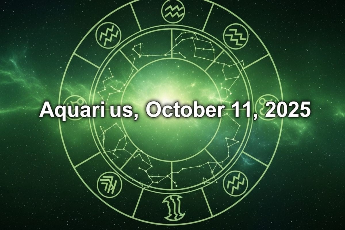 Aquarius Horoscope Today, October 11, 2025