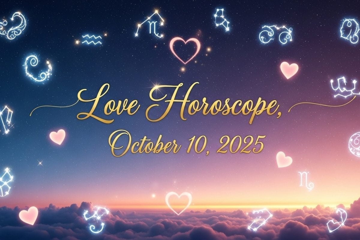 Love Horoscope Today, October 10, 2025