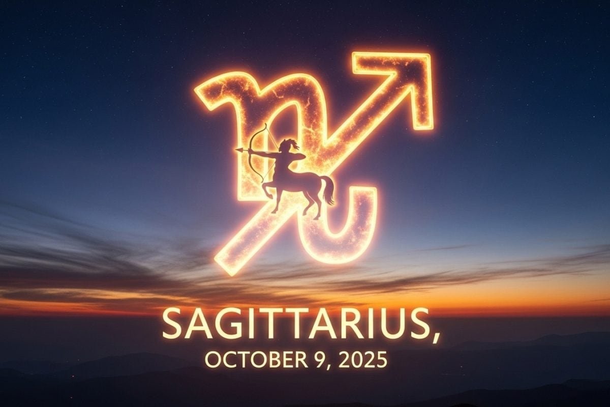 Sagittarius Horoscope Today, October 9, 2025