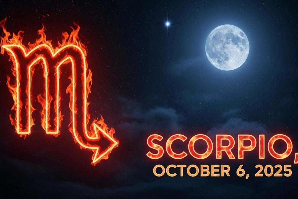 Scorpio Horoscope Today, October 6, 2025