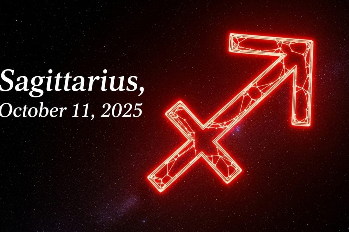 Sagittarius Horoscope Today, October 11, 2025